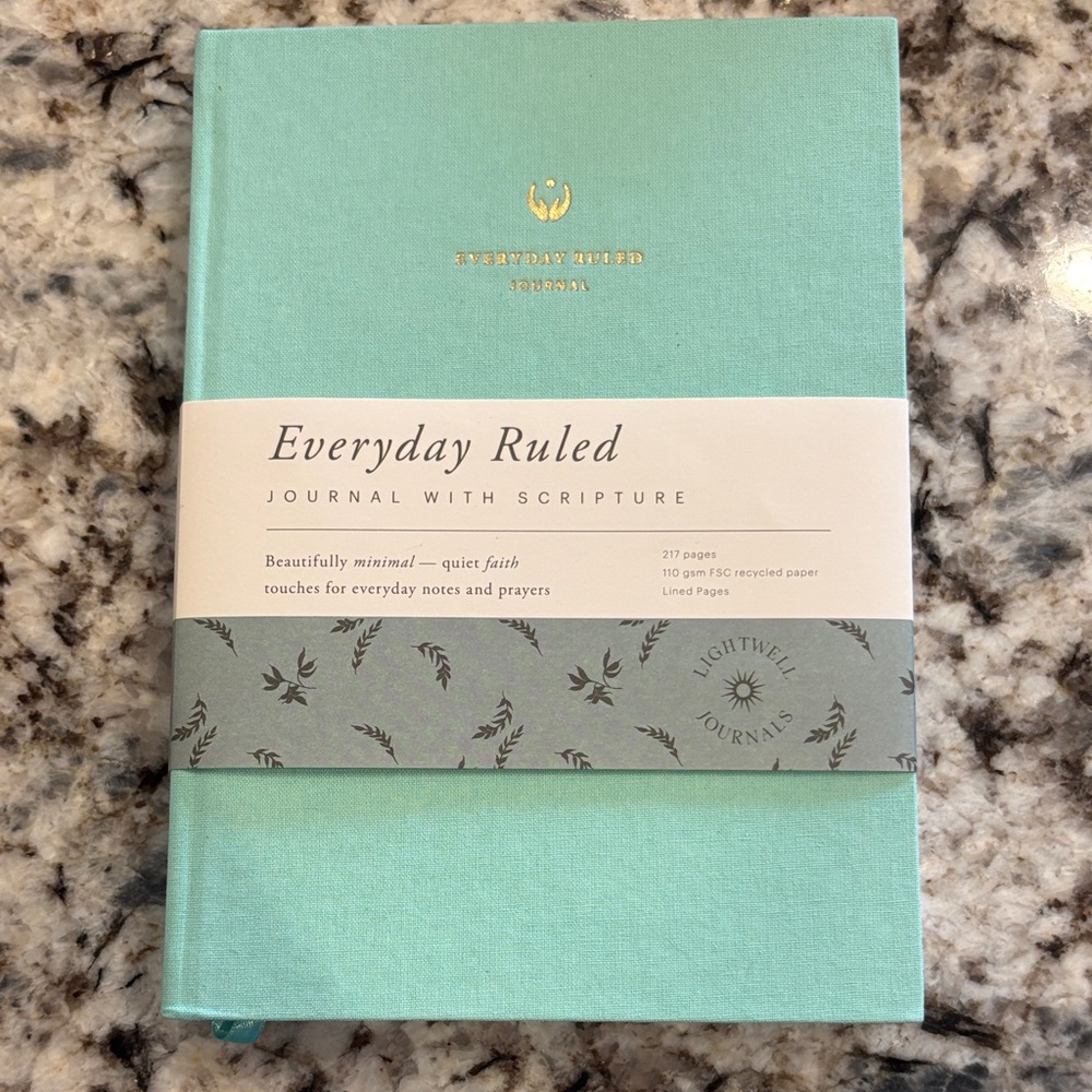 Lightwell Journals Everyday Ruled Journal with Scripture